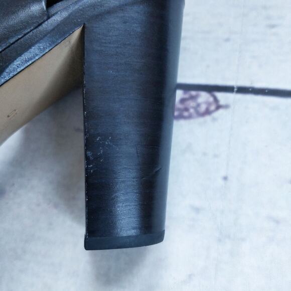 RAG & BONE Tulsa Black Peep Toe Strap Sandals 40 - Picture 7 of 8